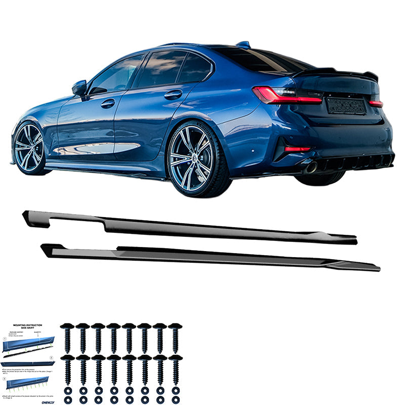 Marşpiyel Alt Eki Uyumlu BMW 3 Series G20 Sport Line 2018-2022