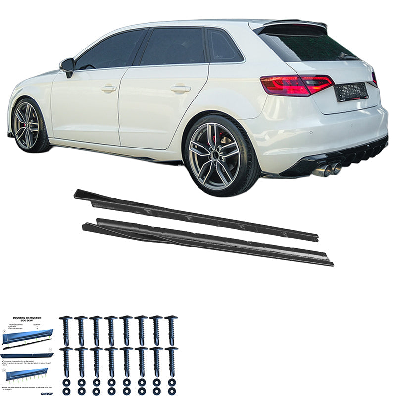 Marşpiyel Alt Eki Uyumlu AUDI A3 8V Sportback 2013-2016