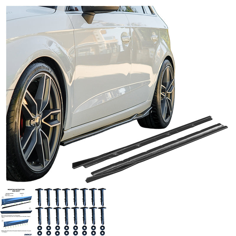 Marşpiyel Alt Eki Uyumlu AUDI A3 8V Sportback 2013-2016