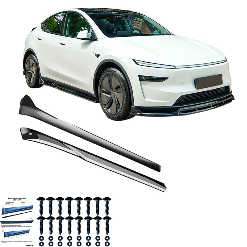 Tesla Model Y MK1 makyajlı kasa 2025+ marşpiyel alt eki