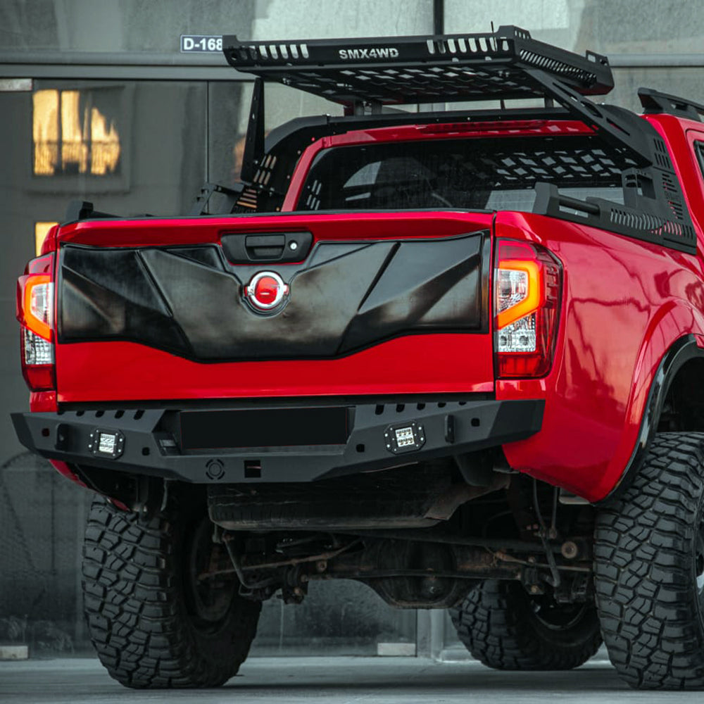 Bagaj Kapağı Kaplaması Uyumlu NISSAN Navara NP300 (D23) 2014-2021 v2