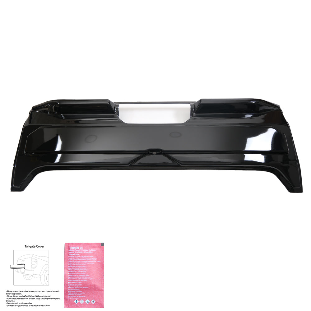 Bagaj Kapağı Kaplaması Uyumlu FORD Ranger T9 2022+ (Gloss Siyah)
