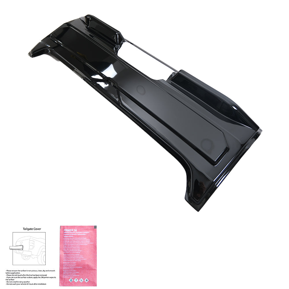 Bagaj Kapağı Kaplaması Uyumlu FORD Ranger T9 2022+ (Gloss Siyah)