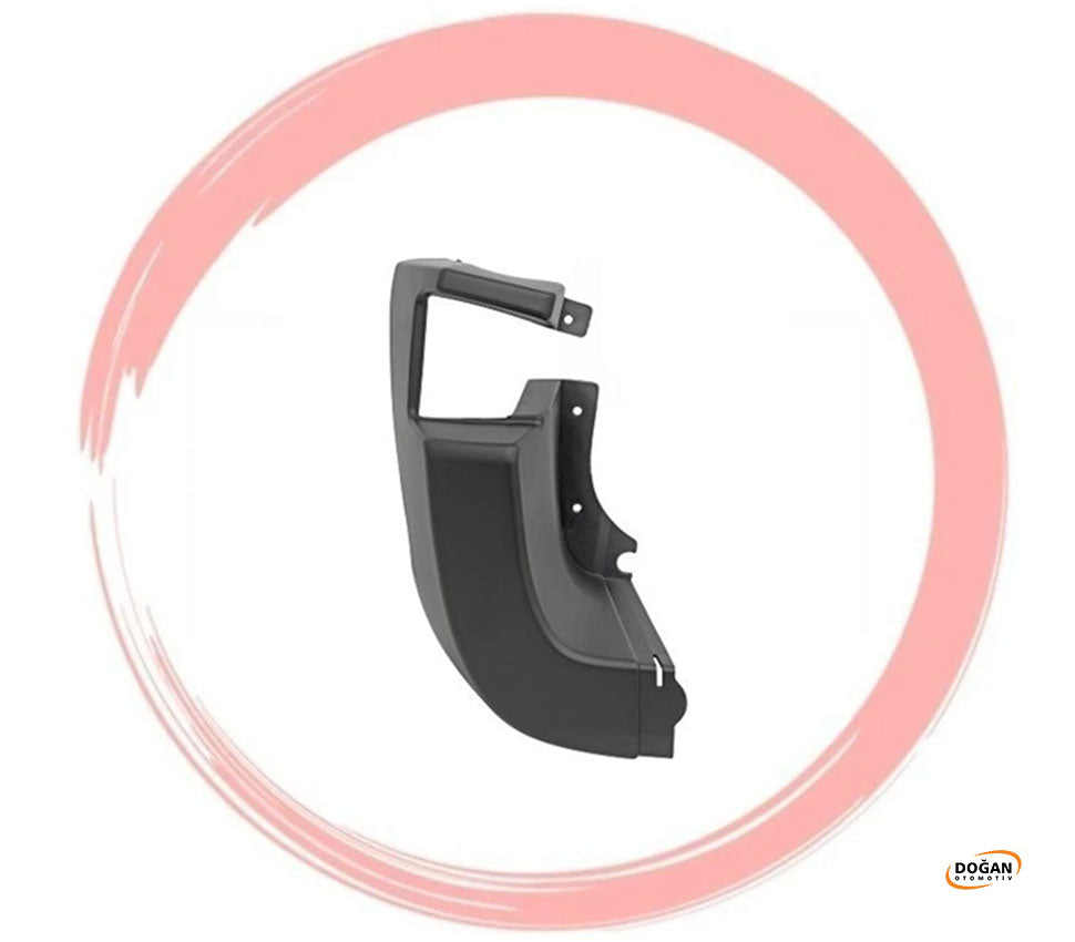 Ford Transit V363 2019 Sonrası Uyumlu Siyah Sol Arka Tampon Parçası