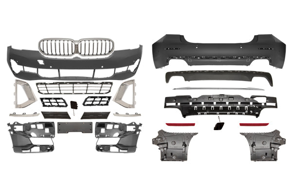 Body Kit G30-LCI Ön/Arka PDC, <O-O> Egzoz Çıkışlı -Luxury- 2020-23