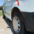 Wheel Arch Trims Uyumlu FORD Transit Custom MK1 2012-2018 (Gloss Siyah) ABE TÜV Belgeli