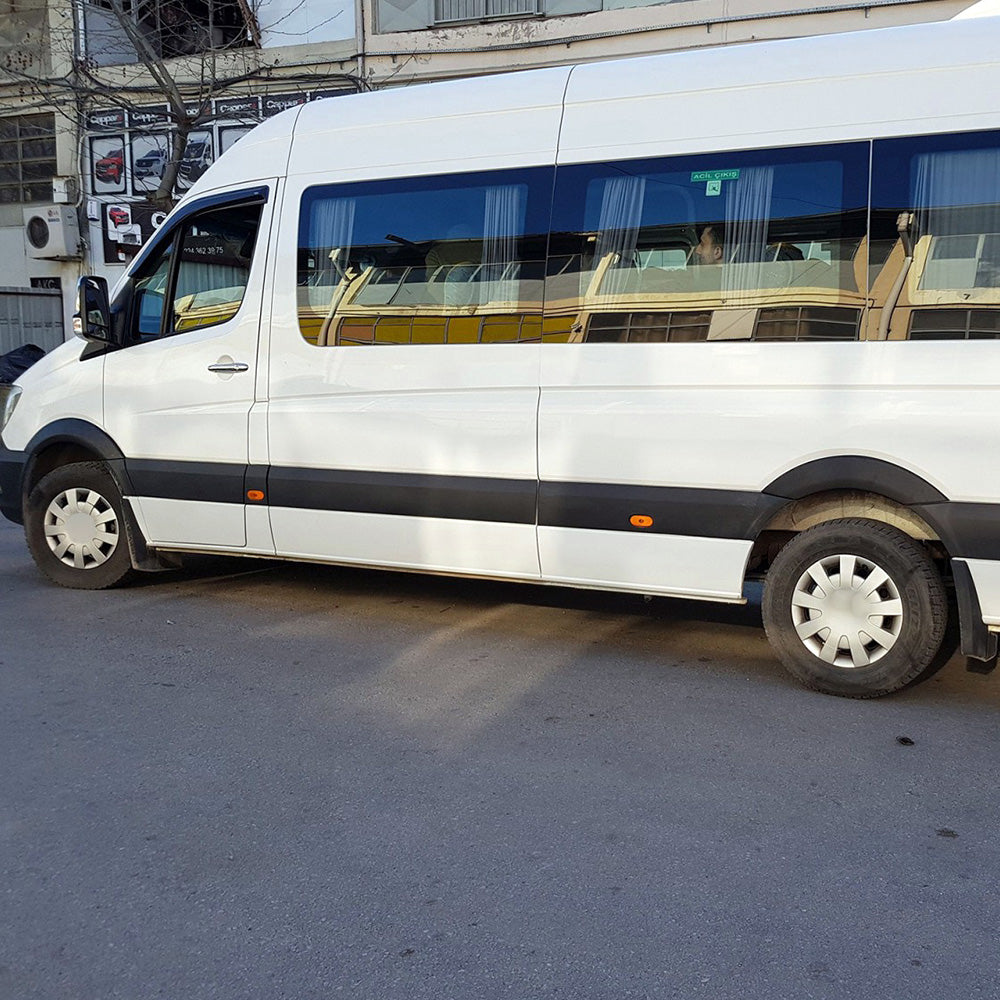 Wheel Arch Trims Uyumlu MERCEDES Sprinter W906 Makyajlı Kasa 2014-2018 ABE TÜV Belgeli