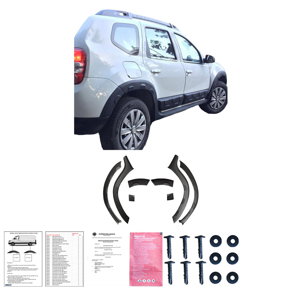 Gövde Kiti Uyumlu DACIA Duster Series 1 2010-2017 (Offroad)