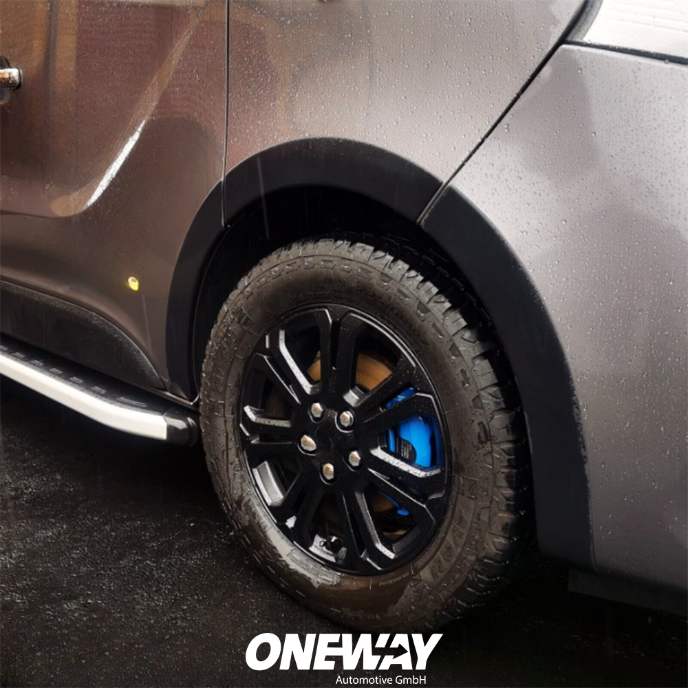 Wheel Arch Trims Uyumlu RENAULT Trafic X82 2014-2018 LWB ABE TÜV Belgeli