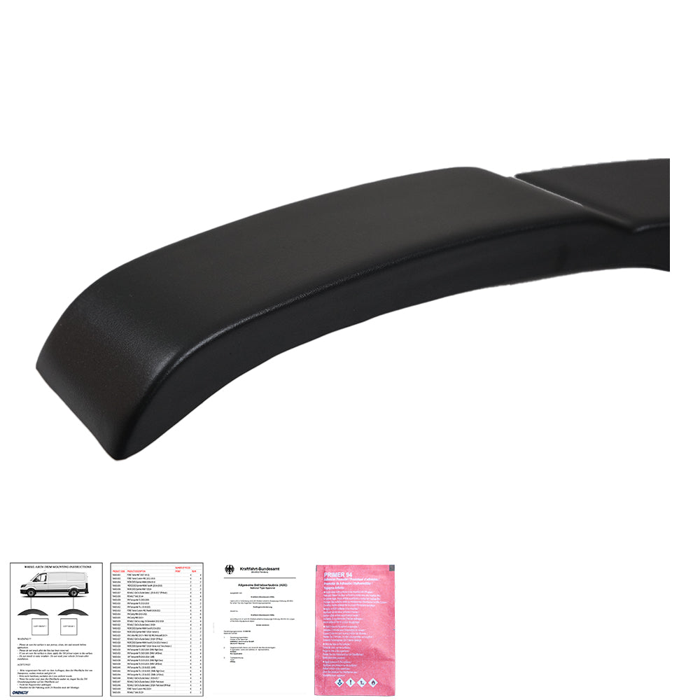Wheel Arch Trims Uyumlu RENAULT Trafic X82 2014-2018 LWB ABE TÜV Belgeli