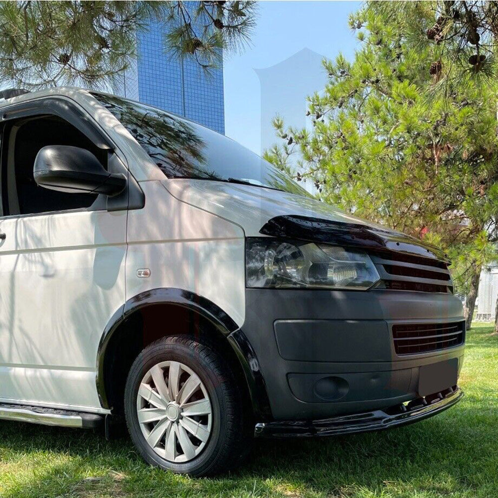 Wheel Arch Trims Uyumlu VW VOLKSWAGEN Transporter T5 - T5.1 2003-2015 ABE TÜV Belgeli (Gloss Siyah)