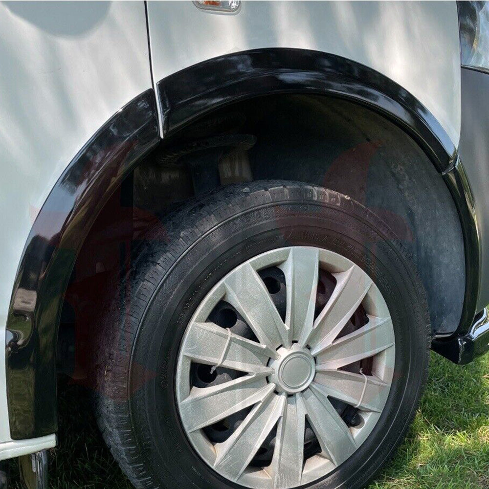 Wheel Arch Trims Uyumlu VW VOLKSWAGEN Transporter T5 - T5.1 2003-2015 ABE TÜV Belgeli (Gloss Siyah)