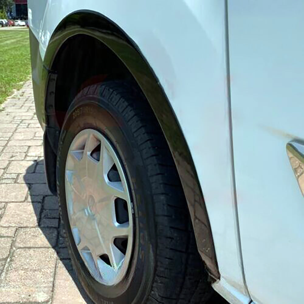 Wheel Arch Trims Uyumlu FORD Transit Custom MK1 Makyajlı Kasa 2018-2022 (Gloss Siyah) ABE TÜV Belgeli