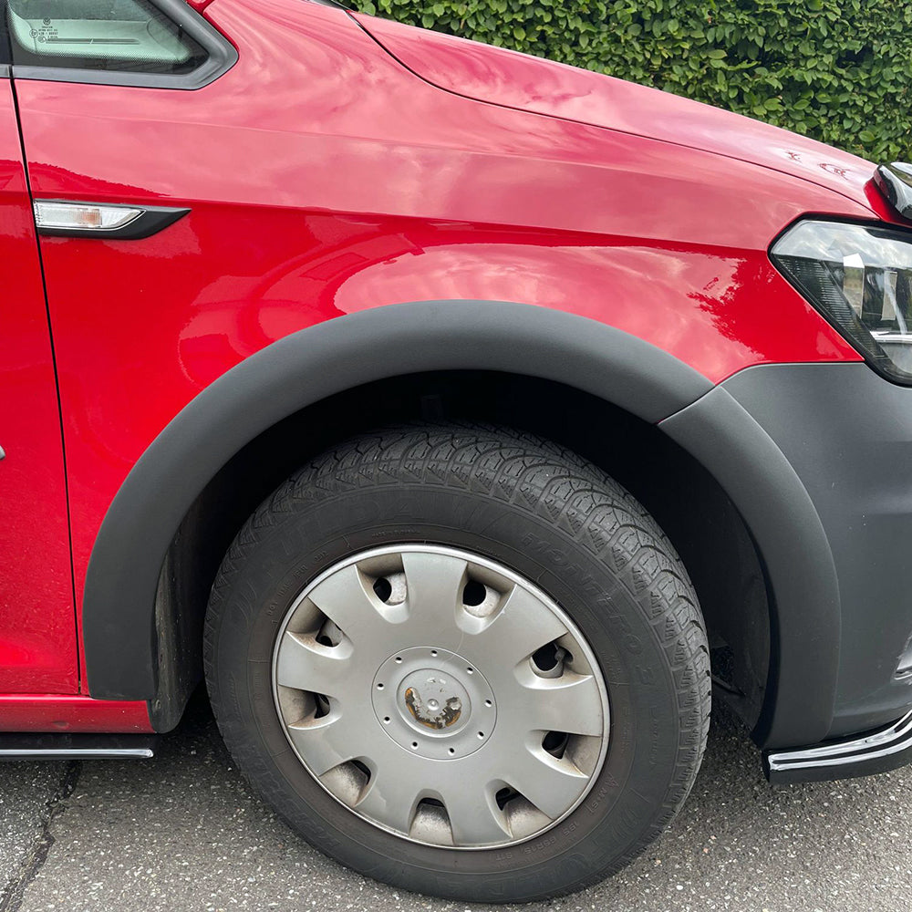 Wheel Arch Trims Uyumlu VW VOLKSWAGEN Caddy MK4 2015-2021 ABE TÜV Belgeli