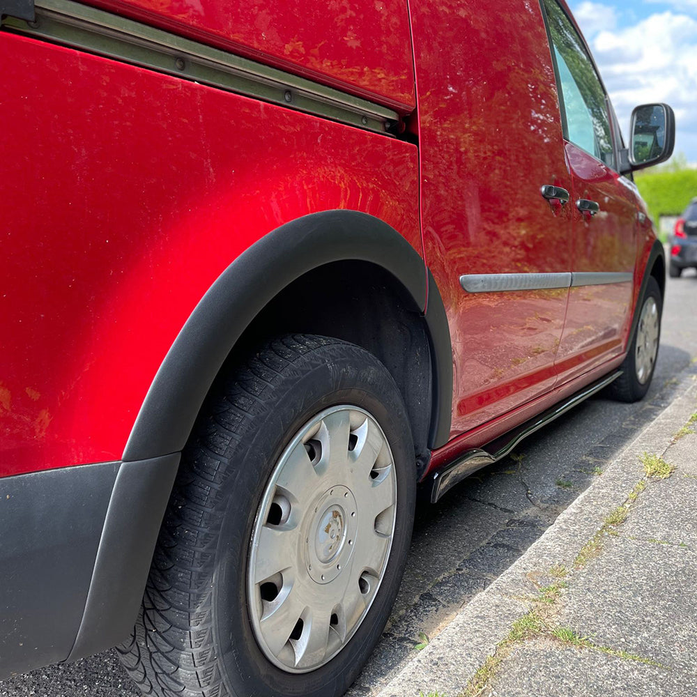 Wheel Arch Trims Uyumlu VW VOLKSWAGEN Caddy MK4 2015-2021 ABE TÜV Belgeli