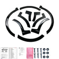 Wheel Arch Trims Uyumlu VW VOLKSWAGEN Caddy MK5 2021+ (Gloss Siyah) ABE TÜV Belgeli