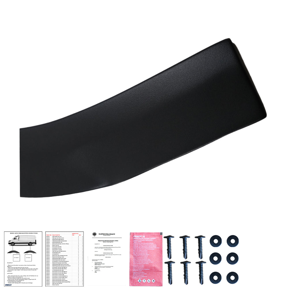 Wheel Arch Trims Uyumlu VW VOLKSWAGEN Transporter T6.1 2019-2021 (LWB) ABE TÜV Belgeli