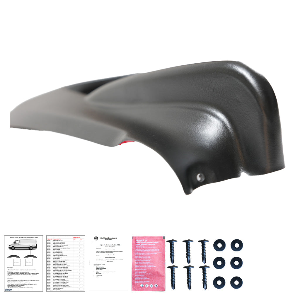 Wheel Arch Trims Uyumlu DACIA Duster Series 1 2010-2017 ABE TÜV Belgeli