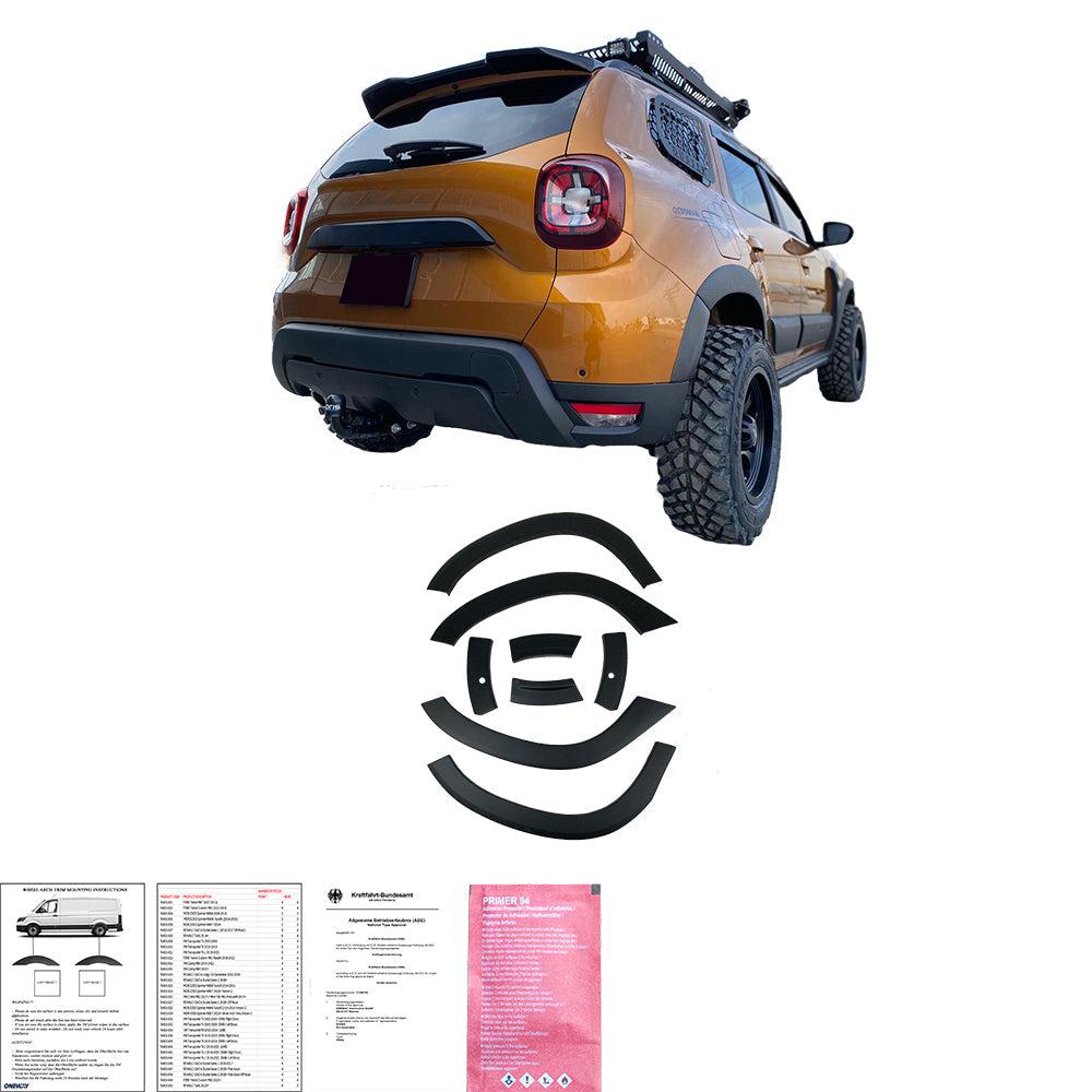 Gövde Kiti Uyumlu DACIA Duster Series 2 2018+ Parkassist
