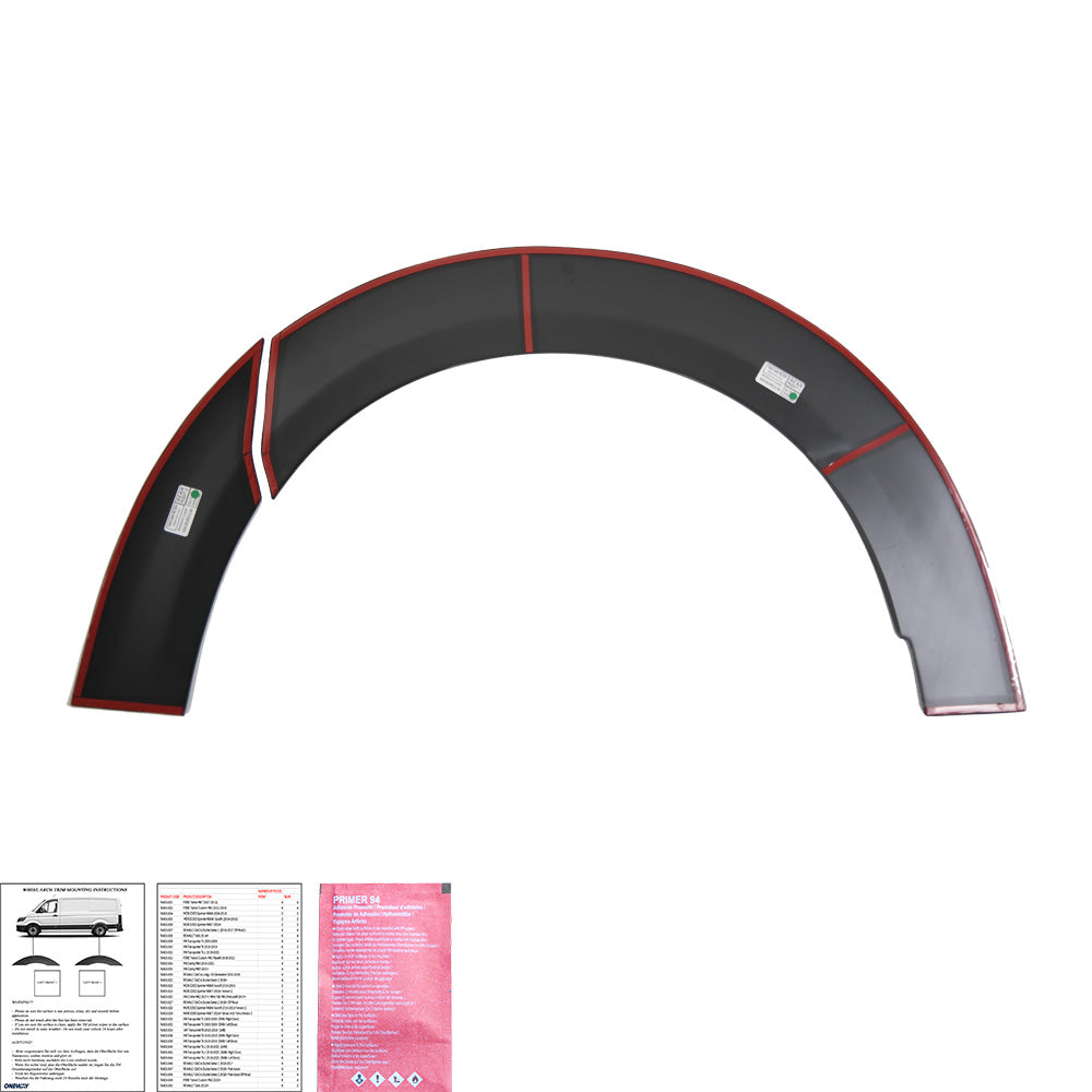 Wheel Arch Trims Uyumlu FORD Transit Custom MK2 2023+