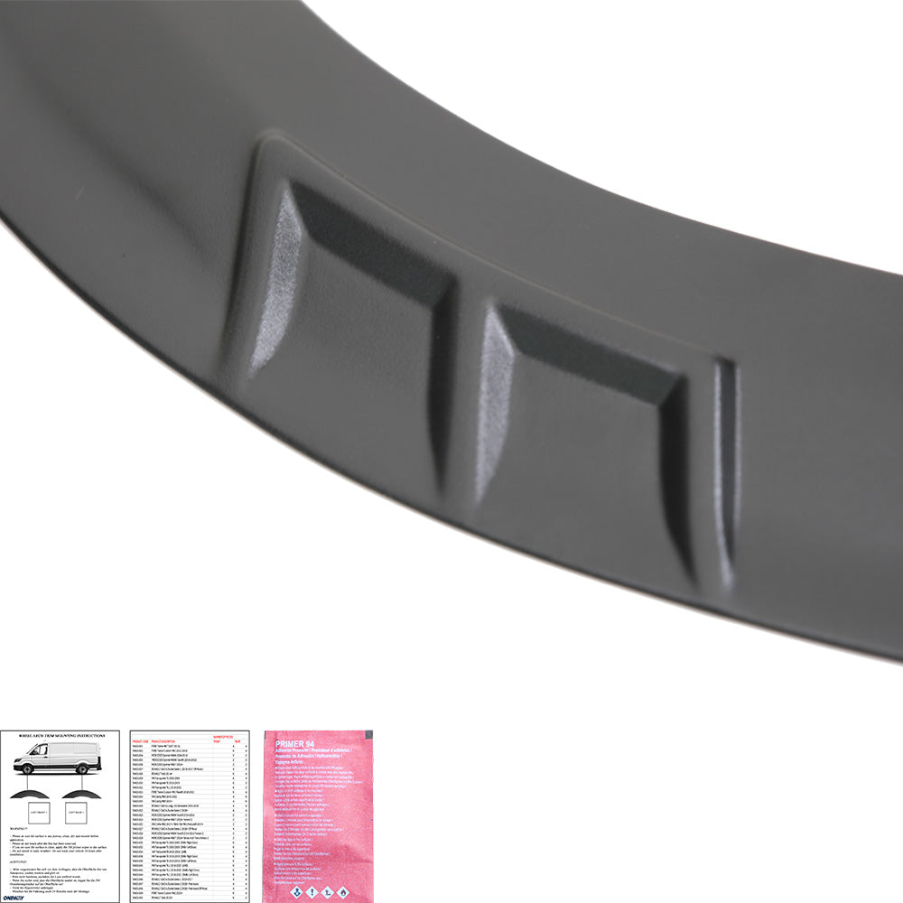 Wheel Arch Trims Uyumlu FORD Transit Custom MK2 2023+