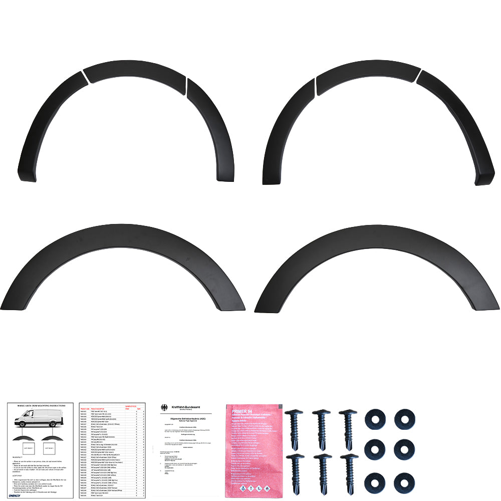 Wheel Arch Trims Uyumlu RENAULT Trafic 2022+
