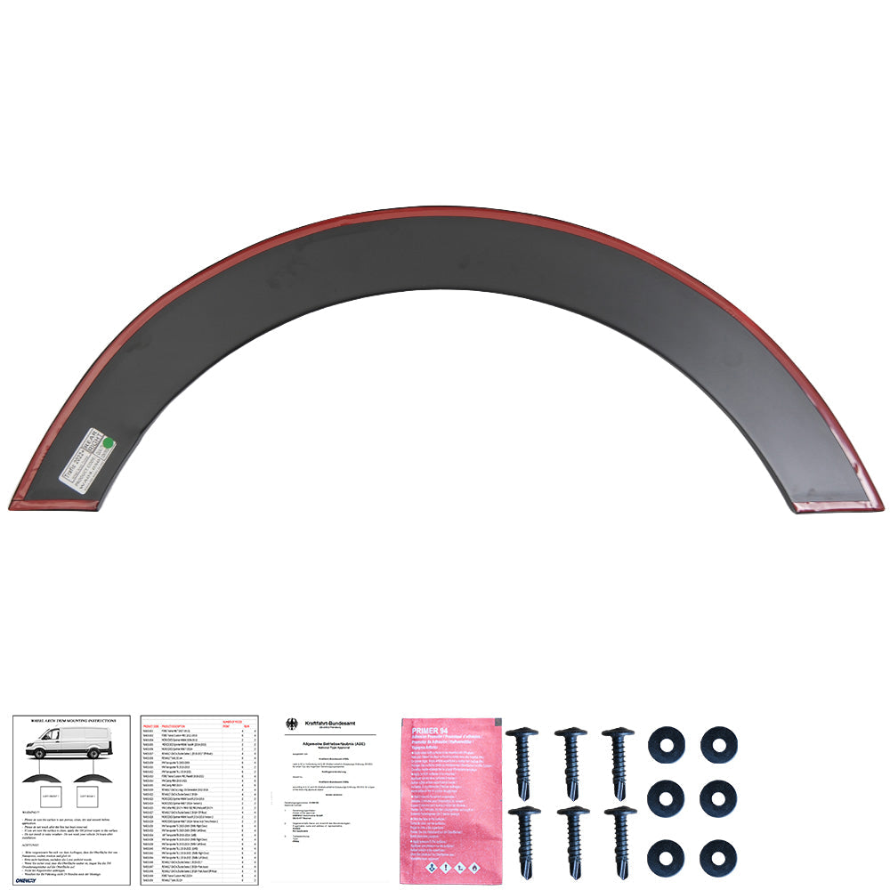 Wheel Arch Trims Uyumlu RENAULT Trafic 2022+