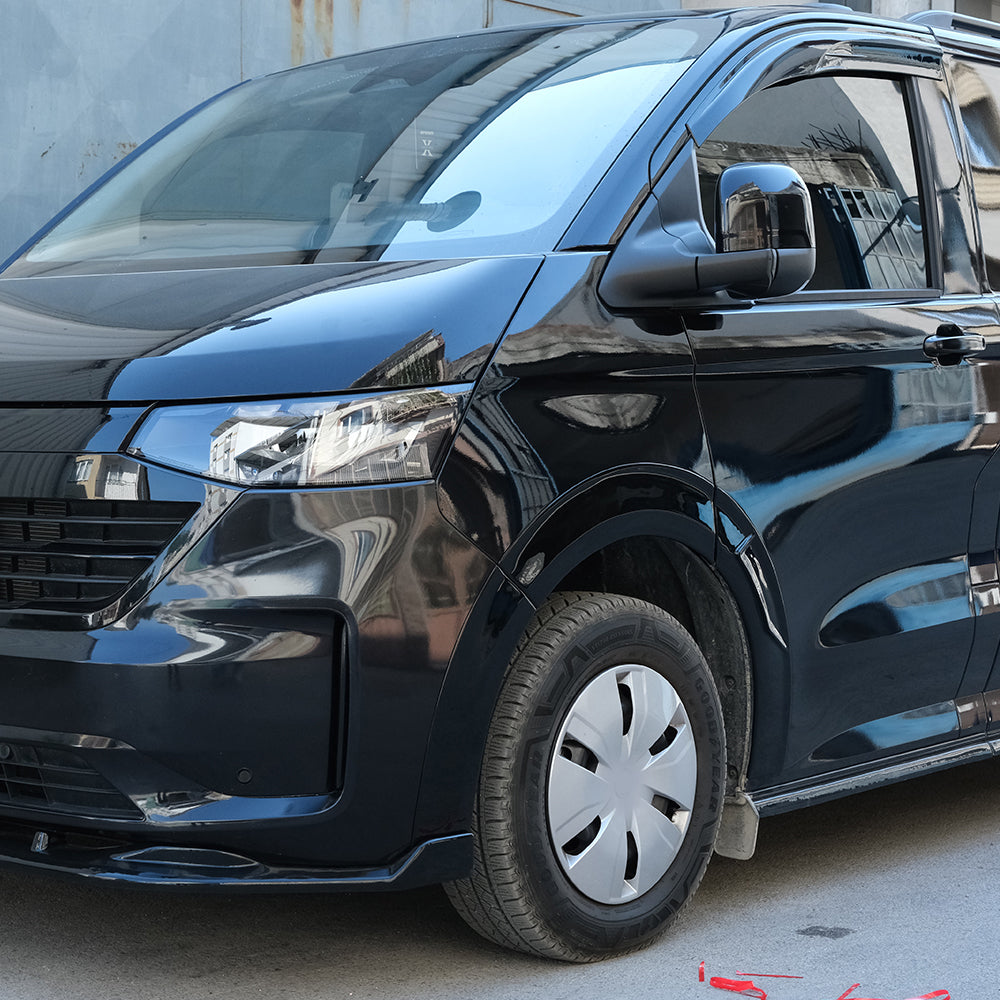 Wheel Arch Trims Uyumlu VW VOLKSWAGEN Transporter T7 2024+ (LWB) (Gloss Siyah)
