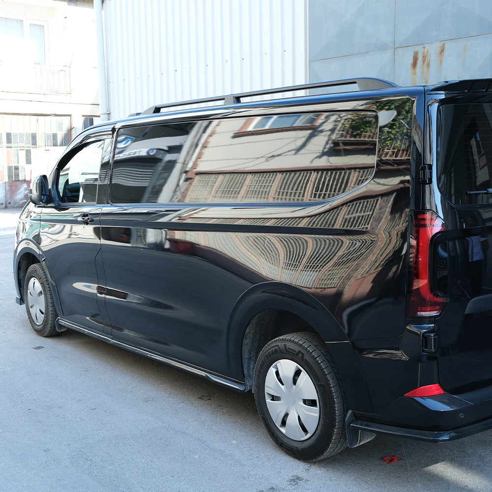 Wheel Arch Trims Uyumlu VW VOLKSWAGEN Transporter T7 2024+ (LWB) (Gloss Siyah)