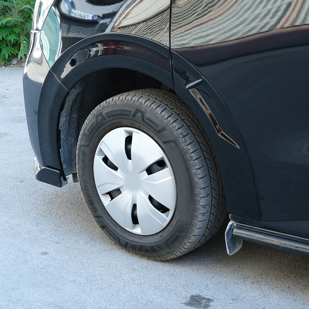 Wheel Arch Trims Uyumlu VW VOLKSWAGEN Transporter T7 2024+ (LWB) (Gloss Siyah)