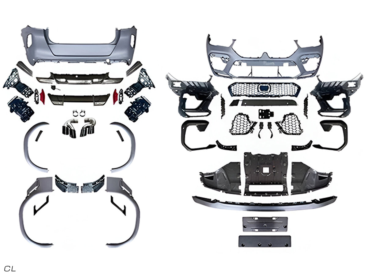 Body Kit X6:G06 Ön/Arka PDC, ACCli, <OO-OO> Egzoz Uçlu, Dodikler -X6M- 2019-22