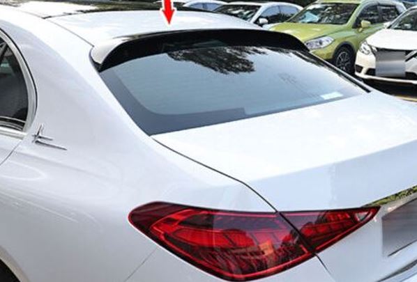 W206 CAM ÜSTÜ SPOILER PARLAK SİYAH