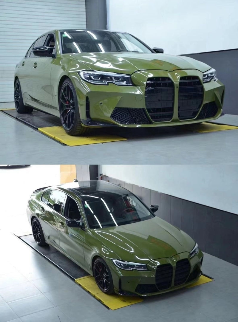 BMW 3 Serisi G20 2019+ Uyumlu M3 Style On Tampon Panjur Seti