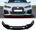 BMW G26 4 Serisi Uyumlu M Perf. Ön Tampon Eki (Lip) (4 Kapı)