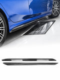 BMW G20 2018-2026 M Performance karbon görünümlü marşpiyel alt eki
