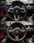 BMW Z4 E89 2009-2016 F80 Style M direksiyon simidi ve airbag before after