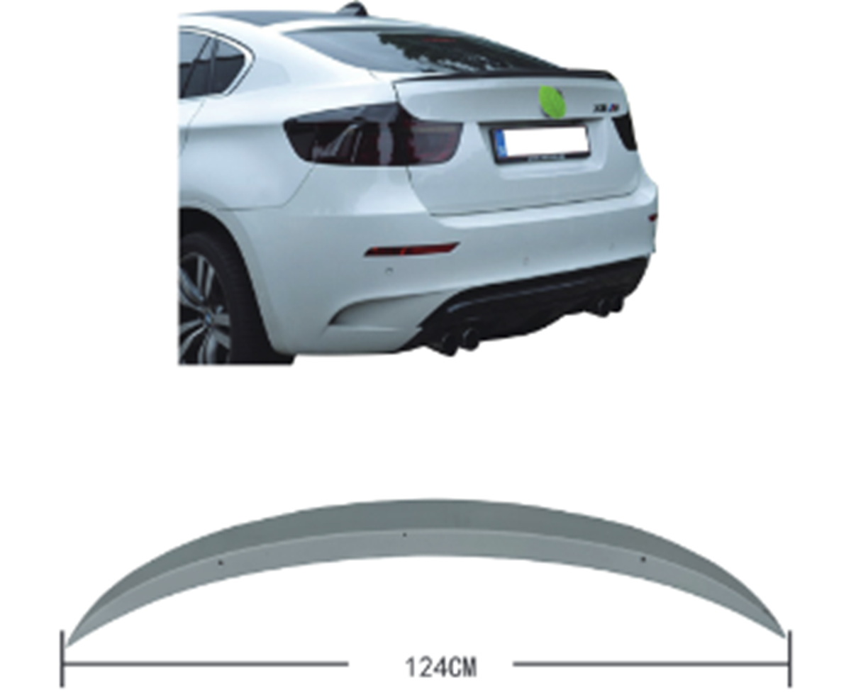 BMW X6 E71 Uyumlu M Performance Boyasız Bagaj Spoyleri ürün görünümü