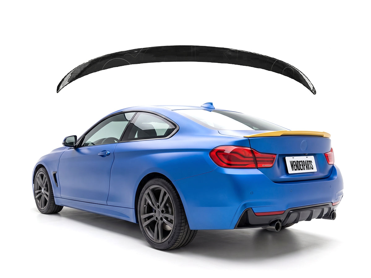BMW 4 Serisi F36 Gran Coupe Uyumlu PSM Style Boyasız Bagaj Spoyleri ürün görünümü