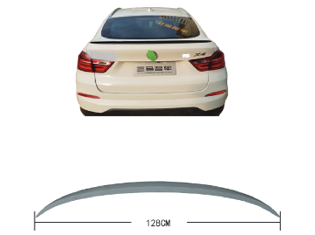 BMW X4 G02 Uyumlu Boyasız Bagaj Spoyleri ürün görünümü