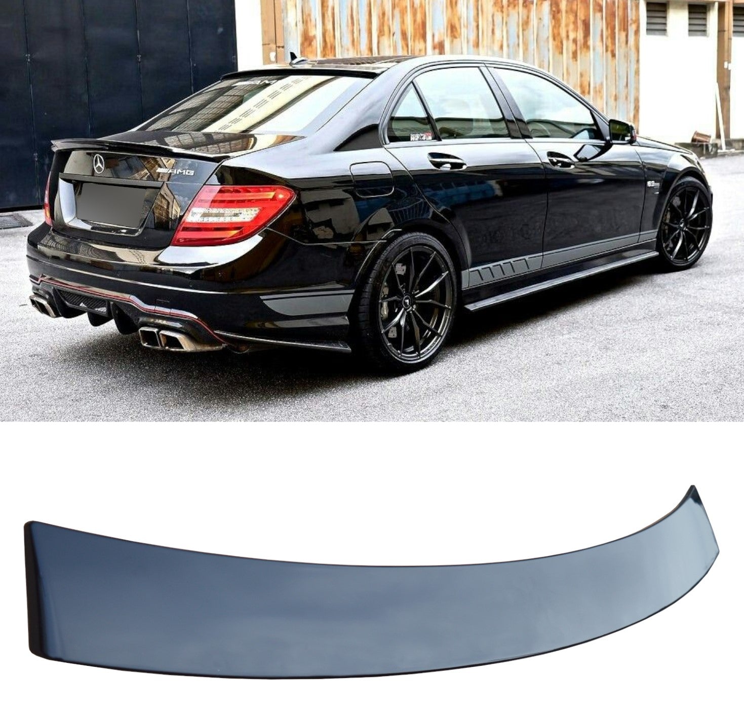 W204 CAM ÜSTÜ SPOILER