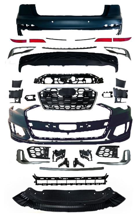 A6 4K 2019- SLINE BODY KIT (FÜME TRİM)