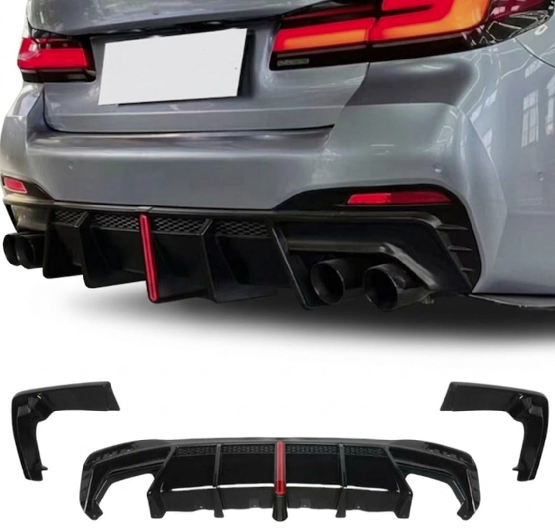G30 LCI LEDLİ DİFÜZÖR + EGZOZ UCU