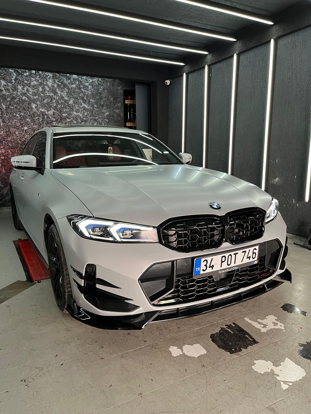 BMW 3 Serisi G20 LCI Facelift M340i Diamond Parlak Siyah Panjur