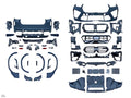 Body Kit X6:G06-LCI ACCli, <OO-OO> Egzoz Uçlu, Dodikler, Panjurlu -X6M- 2023-