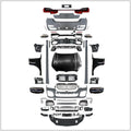 Komple Body Kit G11 [DÖNÜŞÜM => G12] Arka PDC, <OO-OO> Egzoz Uçlu, Marşpiyelli, Kaput/Çamurluk, Panjurlu, Far/Stop 2015-18