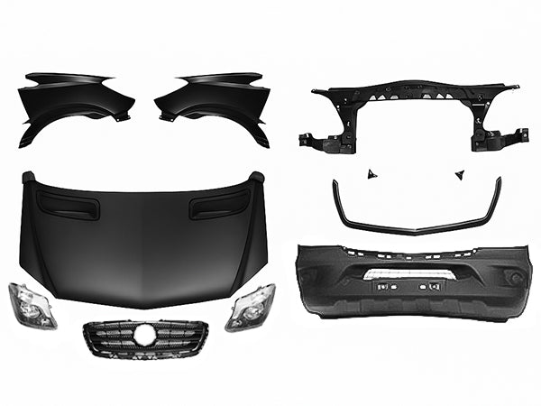 Body Kit Spr906 Ön [DÖNÜŞÜM => 2014-18] Kaput/Çamurluk, Panjurlu, Farlar 2006-14
