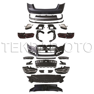 Audi A6 Uyumlu Dönüşüm Komple Set Body Kit