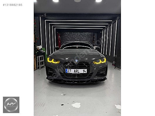 BMW G22 G23 G26 i4 Yellow DRL Sarı Far Modülü Far Beyni