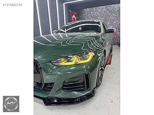 BMW G22 G23 G26 i4 Yellow DRL Sarı Far Modülü Far Beyni