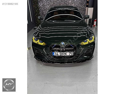 BMW G22 G23 G26 i4 Yellow DRL Sarı Far Modülü Far Beyni